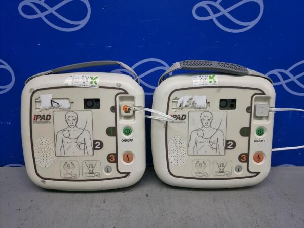 2 x CU Medical CU-SP1 Ipad AED Defibrillator