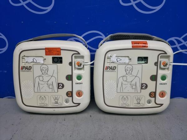 2 x CU Medical CU-SP1 Ipad AED Defibrillator