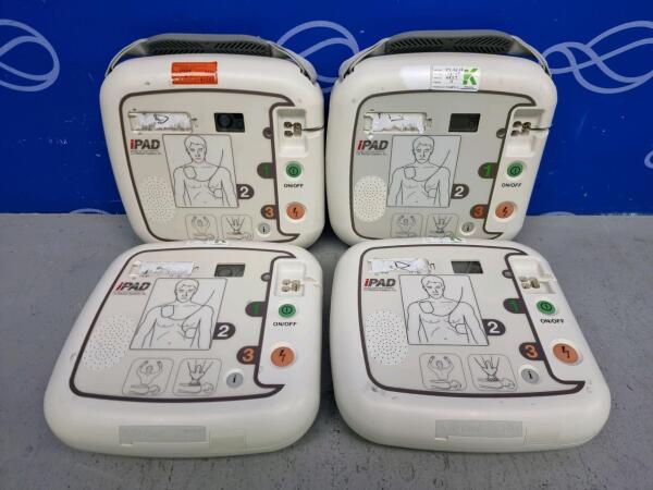 4 x CU Medical CU-SP1 Ipad AED Defibrillator
