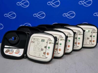 5 x CU Medical Systems IPAD AED Defibrillator