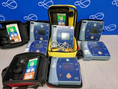 6 x Laerdal HeartStart FR2+ Defibrillator