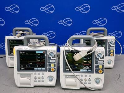 4 x Mindray BeneHeart D6 Defibrillator with Pacing Function