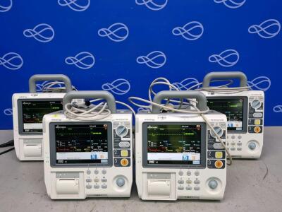 4 x Mindray BeneHeart D6 Defibrillator with Pacing Function