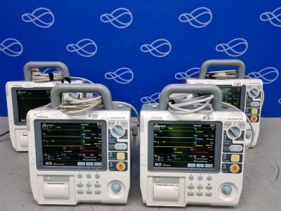 4 x Mindray BeneHeart D6 Defibrillator with Pacing Function