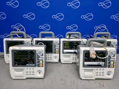 6 x Mindray BeneHeart D6 Defibrillator with Pacing Function