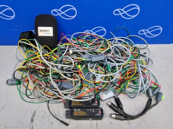 Quantity of Physio Control 3302822-011 3-Lead ECG Cables