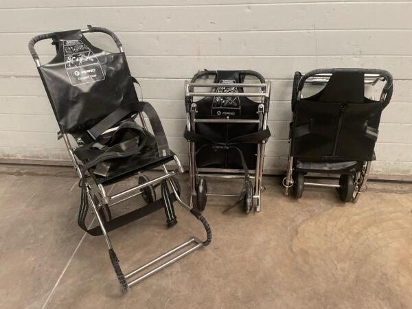 3 x Ferno Compact Evacuation Chairs