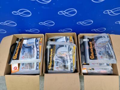 30 x Pair of AutoSock 695 Tyre Traction Aids - Bagged as New