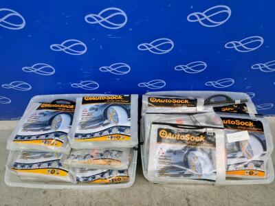 30 x Pair of AutoSock 695 Tyre Traction Aids - Bagged as New