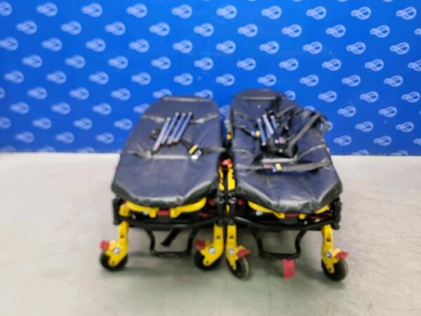 2 x Stryker 6550 Power Pro TL Ambulance Stretcher