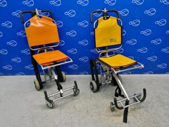 4 x Ibex Tran Seat MK V and 1 Unbranded Evacuation Stair Chair - 2