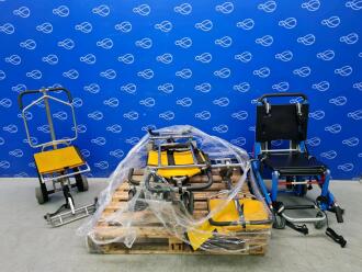 4 x Ibex Tran Seat MK V and 1 x Ferno E Z Glide Evacuation Stair Chair