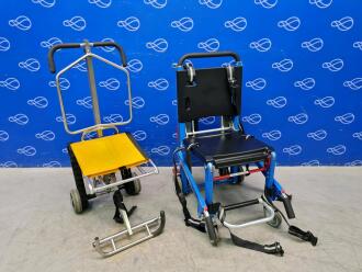 4 x Ibex Tran Seat MK V and 1 x Ferno E Z Glide Evacuation Stair Chair - 2