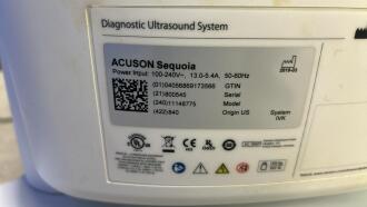 Siemens Healthcare Acuson Sequoia Ultrasound System - 6