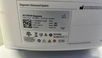 Siemens Healthcare Acuson Sequoia Ultrasound System - 6