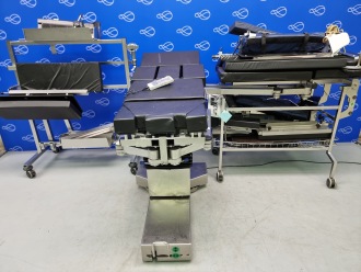 Maquet Operating Table with Two Racks of Accessories