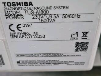 Toshiba Aplio i800 Ultrasound - 7