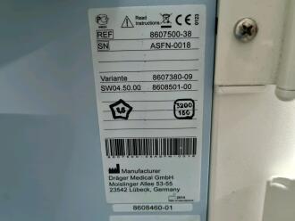 Draeger Primus Infinity Empowered Anaesthetic Machine - 5