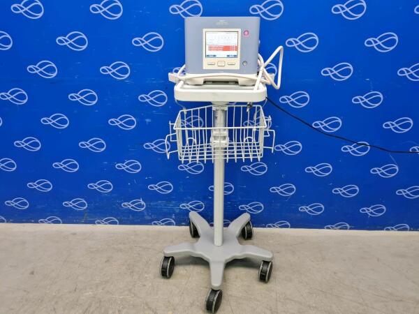 Philips Respironics Trilogy 202 Ventilator on Rollstand