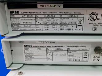 Erbe VIO 200D Diathermy with APC 2 Plasma Coagulator on Trolley - 6