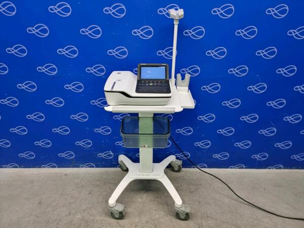 GE MAC 2000 ECG Recorder on Rollstand