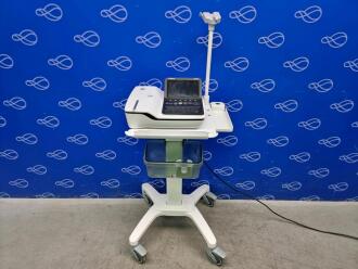GE MAC 2000 ECG Recorder on Rollstand