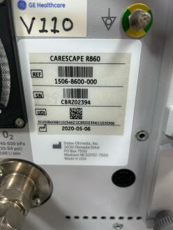 GE Carescape R860 Ventilator - 5