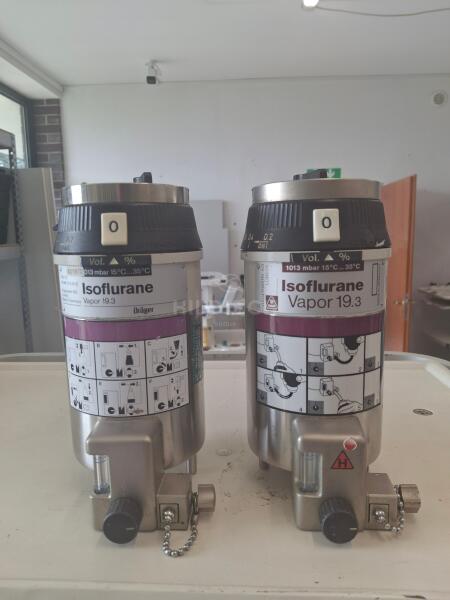 Drager 19.3 Isoflurane Vaproizers x 2