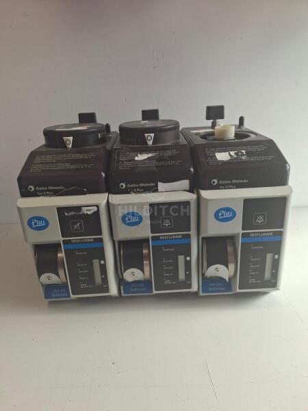 GE Datex Ohmeda TEC 6 Desflurane Vapourisers x 3