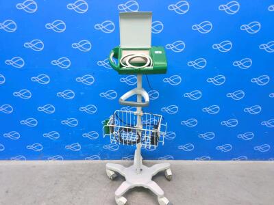 Bardscan IIs Bladderscan on Rollstand
