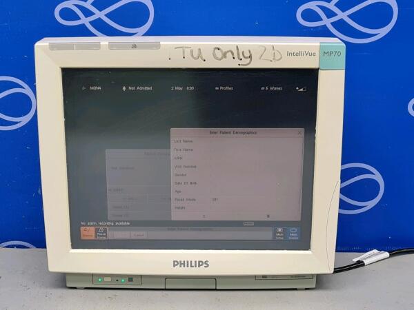 Philips IntelliVue MP70 Patient Monitor