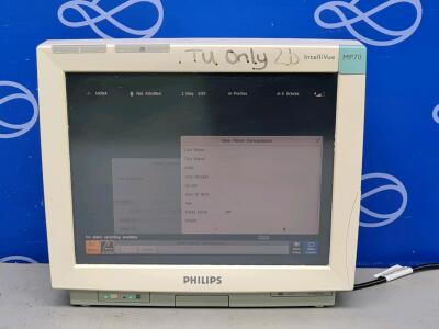 Philips IntelliVue MP70 Patient Monitor