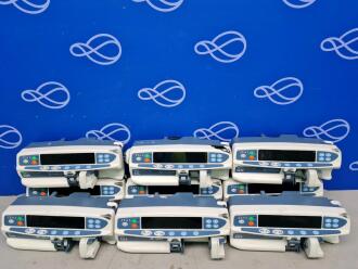 5 x BD Alaris GH Guardrails Plus, 3 x Alaris GH guardrails Plus and 1 x BD Alaris CC Guardrails Plus Syringe Driver