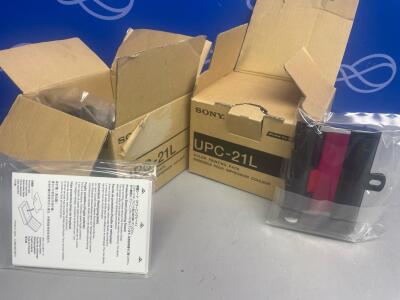6 x Sony UPC-21L Colour Printing Packs