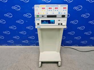Erbe ICC 350 Diathermy with APC 300 Coagulator on Trolley