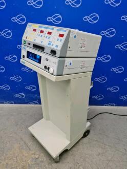 Erbe ICC 350 Diathermy with APC 300 Coagulator on Trolley - 3