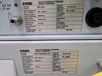 Erbe ICC 350 Diathermy with APC 300 Coagulator on Trolley - 5