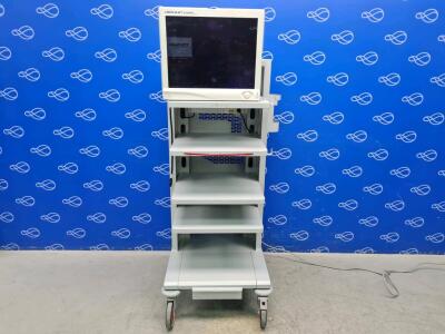 Stryker 21" Vision Elect Flat Panel HD Monitor on Stryker Stack Trolley