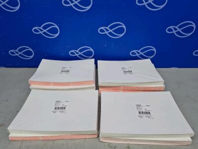 Large Quantity of Nissha 9100-026-61 Mortara ECG Chart Paper