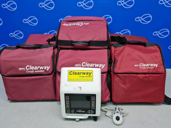 10 x Nippy Clearway Cough Assistor Ventilator