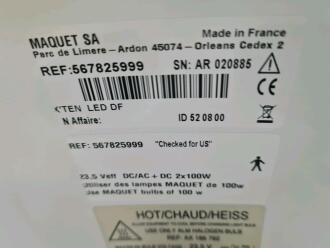 Maquet X'Ten Twin Operating Light Set - 2