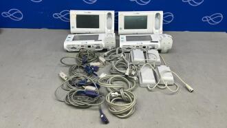4 x Welch Allyn Connex Spot Monitors
