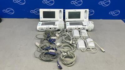 4 x Welch Allyn Connex Spot Monitors