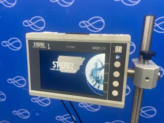 Storz C-Mac 8403ZX Video Monitor on Rollstand - 2