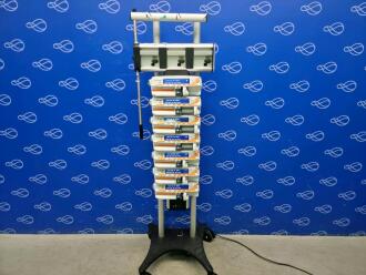 7 x BD Alaris neXus CC Syringe Pump on BD Alaris Gateway Workstation