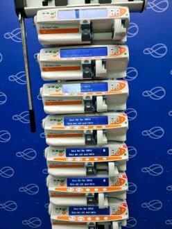 7 x BD Alaris neXus CC Syringe Pump on BD Alaris Gateway Workstation - 2