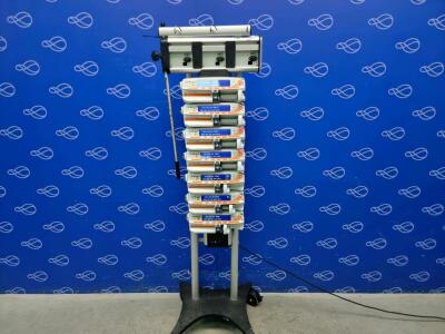 7 x BD Alaris neXus CC Syringe Pump on BD Alaris Gateway Workstation