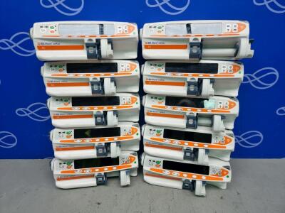 10 x BD Alaris neXus CC Syringe Pump