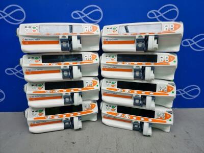 8 x BD Alaris neXus CC Syringe Pump