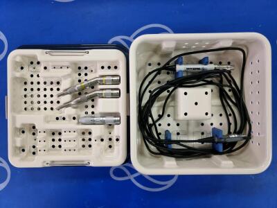 Medtronic Midas Rex Legend EM200 EHS Stylus Motor & Assorted Attachments